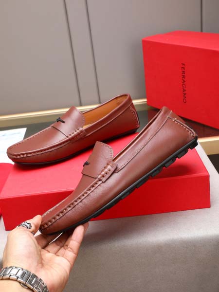 2026年7月3日入荷新品Ferragamoカジュアルシューズ/スニーカー｜メンズ靴人気本革製ギフト/誕生日/TL工場