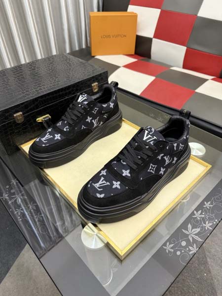 2026年7月7日入荷新品Louis Vuittonカジュアルシューズ/スニーカー｜メンズ靴人気本革製ギフト/誕生日/TL工場