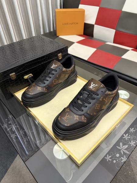 2026年7月7日入荷新品Louis Vuittonカジュアルシューズ/スニーカー｜メンズ靴人気本革製ギフト/誕生日/TL工場