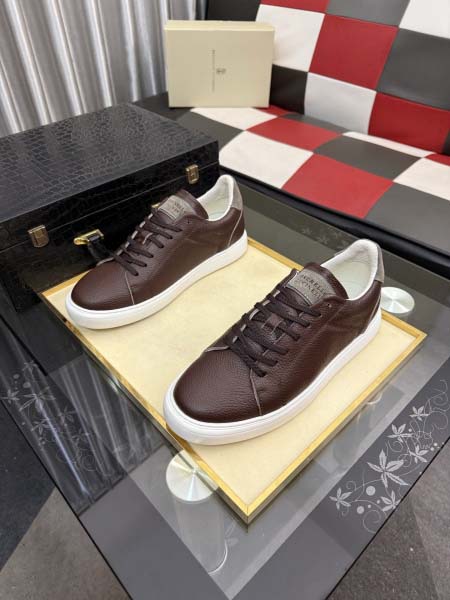 2026年7月7日入荷新品Brunello Cucinelliカジュアルシューズ/スニーカー｜メンズ靴人気本革製ギフト/誕生日/TL工場