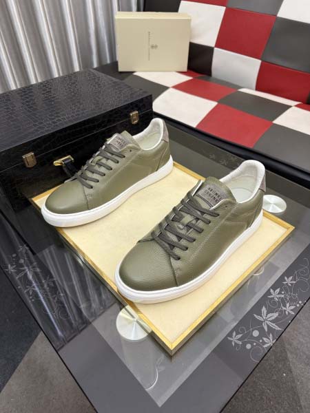 2026年7月7日入荷新品Brunello Cucinelliカジュアルシューズ/スニーカー｜メンズ靴人気本革製ギフト/誕生日/TL工場