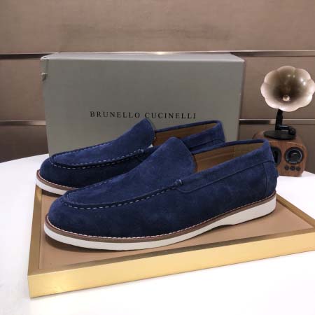 2026年7月7日入荷新品Brunello Cucinelliカジュアルシューズ/スニーカー｜メンズ靴人気本革製ギフト/誕生日/TL工場