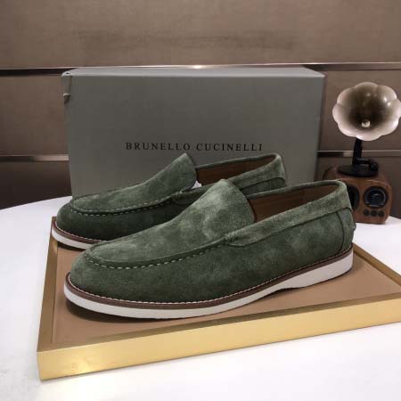 2026年7月7日入荷新品Brunello Cucinelliカジュアルシューズ/スニーカー｜メンズ靴人気本革製ギフト/誕生日/TL工場