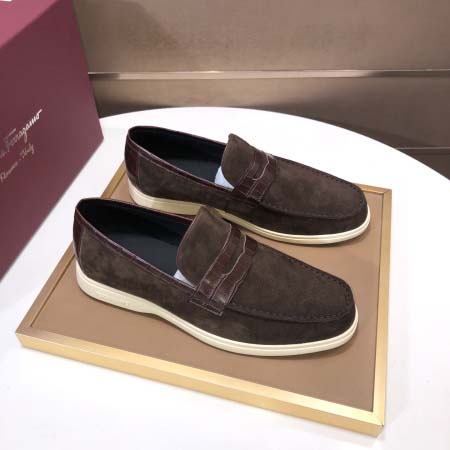 2026年7月11日入荷新品Ferragamoカジュアルシューズ/スニーカー｜メンズ靴人気本革製ギフト/誕生日/TL工場