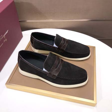 2026年7月11日入荷新品Ferragamoカジュアルシューズ/スニーカー｜メンズ靴人気本革製ギフト/誕生日/TL工場