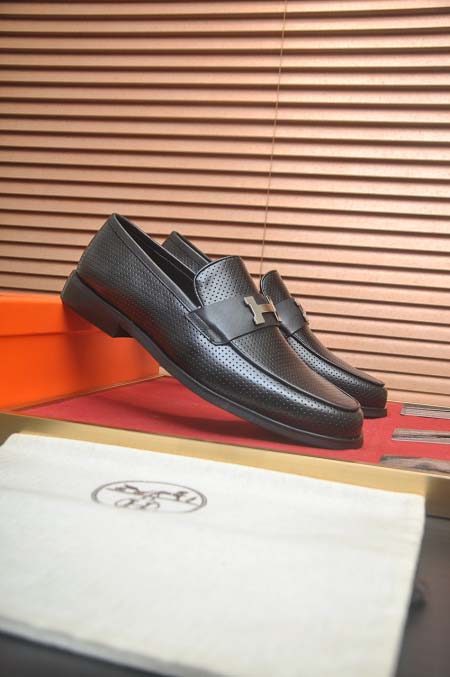 2026年7月11日入荷新品HERMESカジュアルシューズ/スニーカー｜メンズ靴人気本革製ギフト/誕生日/TL工場