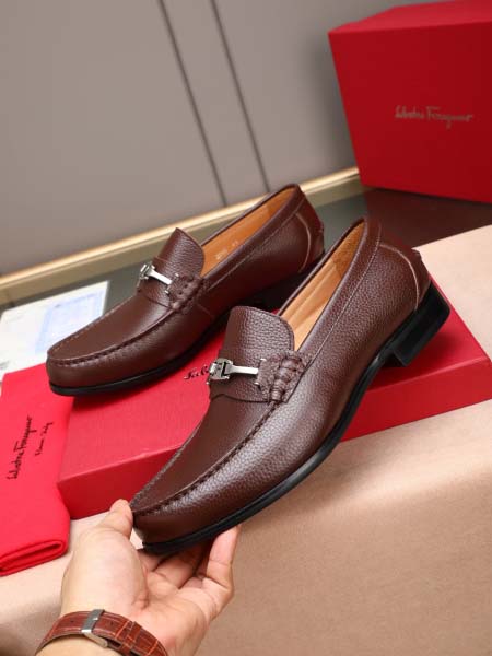2026年7月13日入荷新品Ferragamoカジュアルシューズ/スニーカー｜メンズ靴人気本革製ギフト/誕生日/TL工場