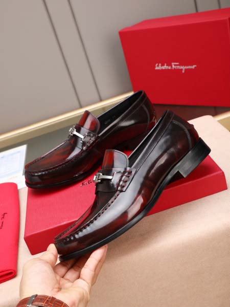 2026年7月13日入荷新品Ferragamoカジュアルシューズ/スニーカー｜メンズ靴人気本革製ギフト/誕生日/TL工場