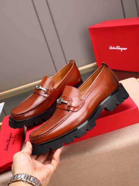 2026年7月13日入荷新品Ferragamoカジュアルシューズ/スニーカー｜メンズ靴人気本革製ギフト/誕生日/TL工場