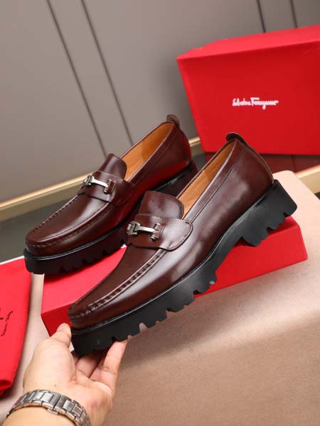 2026年7月13日入荷新品Ferragamoカジュアルシューズ/スニーカー｜メンズ靴人気本革製ギフト/誕生日/TL工場