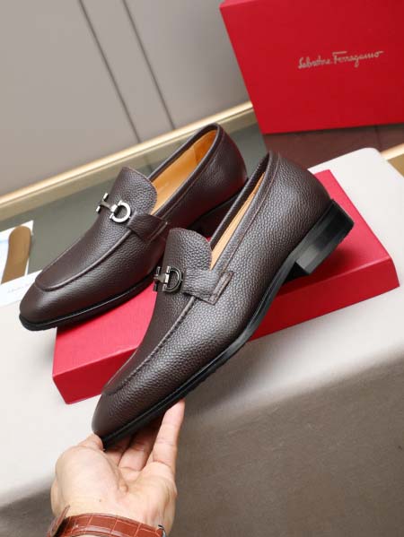 2026年7月13日入荷新品Ferragamoカジュアルシューズ/スニーカー｜メンズ靴人気本革製ギフト/誕生日/TL工場