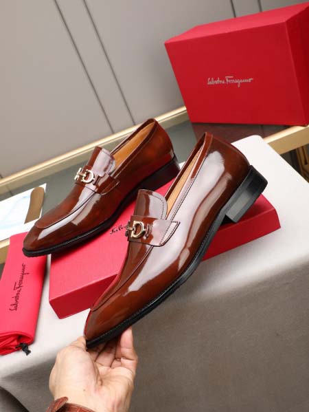2026年7月13日入荷新品Ferragamoカジュアルシューズ/スニーカー｜メンズ靴人気本革製ギフト/誕生日/TL工場