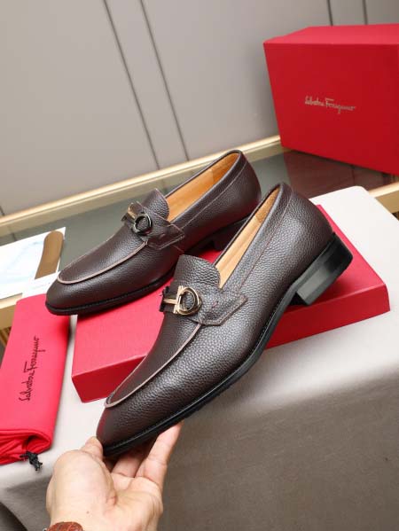 2026年7月13日入荷新品Ferragamoカジュアルシューズ/スニーカー｜メンズ靴人気本革製ギフト/誕生日/TL工場