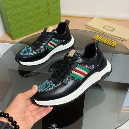 2026年7月13日入荷新品Gucciカジュアルシューズ/スニーカー｜メンズ靴人気本革製ギフト/誕生日/TL工場