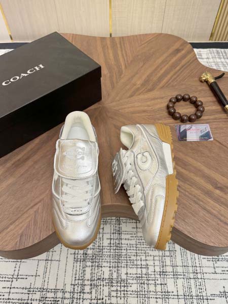 2026年7月16日入荷新品COACHカジュアルシューズ/スニーカー｜メンズ靴人気本革製ギフト/誕生日/TL工場