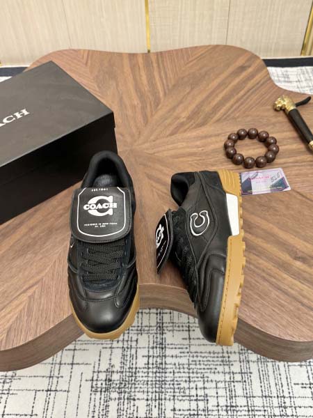 2026年7月16日入荷新品COACHカジュアルシューズ/スニーカー｜メンズ靴人気本革製ギフト/誕生日/TL工場