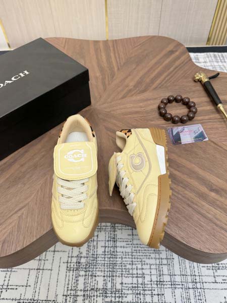 2026年7月16日入荷新品COACHカジュアルシューズ/スニーカー｜メンズ靴人気本革製ギフト/誕生日/TL工場