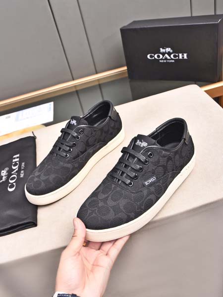 2026年7月16日入荷新品COACHカジュアルシューズ/スニーカー｜メンズ靴人気本革製ギフト/誕生日/TL工場