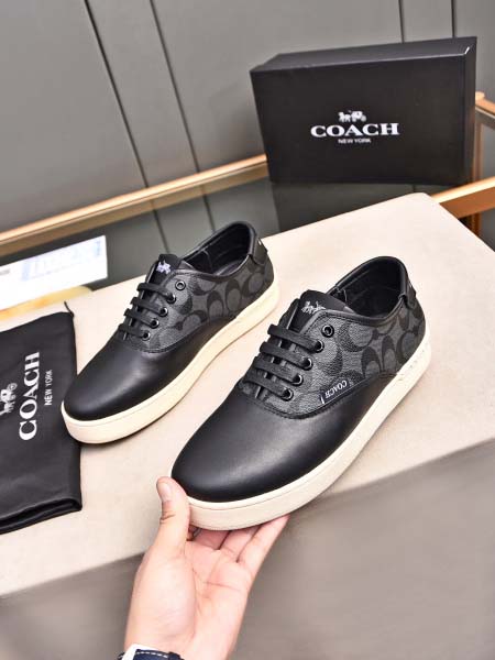 2026年7月16日入荷新品COACHカジュアルシューズ/スニーカー｜メンズ靴人気本革製ギフト/誕生日/TL工場