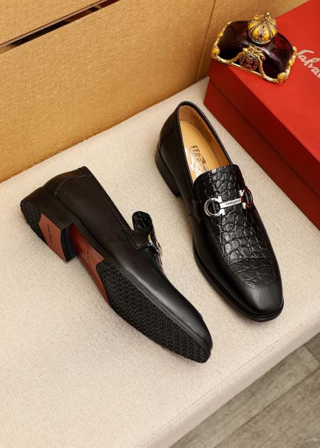2026年7月16日入荷新品Ferragamoカジュアルシューズ/スニーカー｜メンズ靴人気本革製ギフト/誕生日/TL工場