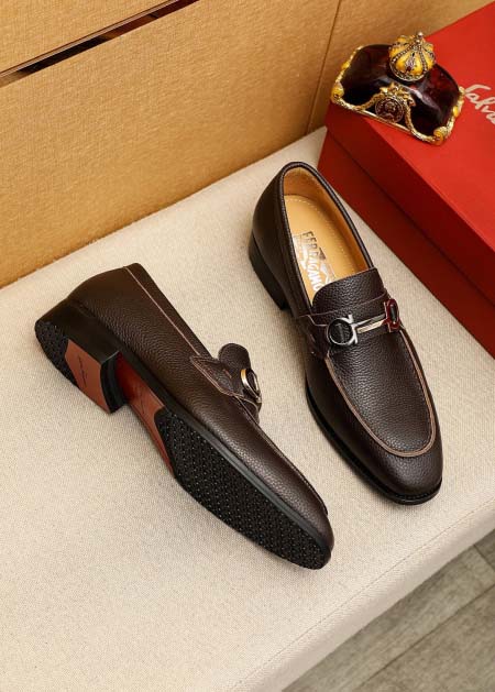 2026年7月16日入荷新品Ferragamoカジュアルシューズ/スニーカー｜メンズ靴人気本革製ギフト/誕生日/TL工場