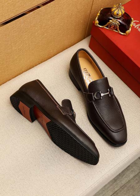 2026年7月16日入荷新品Ferragamoカジュアルシューズ/スニーカー｜メンズ靴人気本革製ギフト/誕生日/TL工場