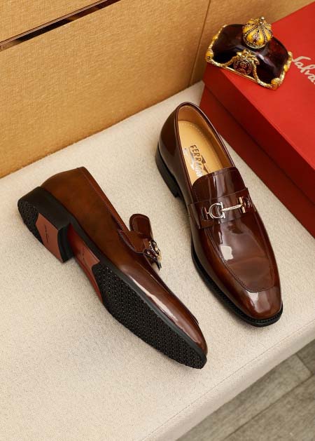 2026年7月16日入荷新品Ferragamoカジュアルシューズ/スニーカー｜メンズ靴人気本革製ギフト/誕生日/TL工場