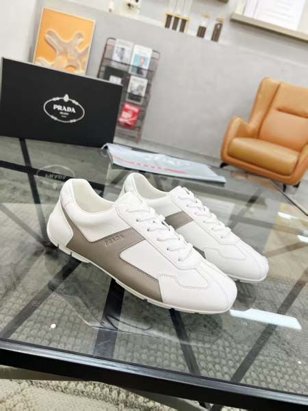 2026年7月17日入荷新品Pradaカジュアルシューズ/スニーカー｜メンズ靴人気本革製ギフト/誕生日/TL工場