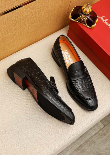 2026年7月17日入荷新品Ferragamoカジュアルシューズ/スニーカー｜メンズ靴人気本革製ギフト/誕生日/TL工場