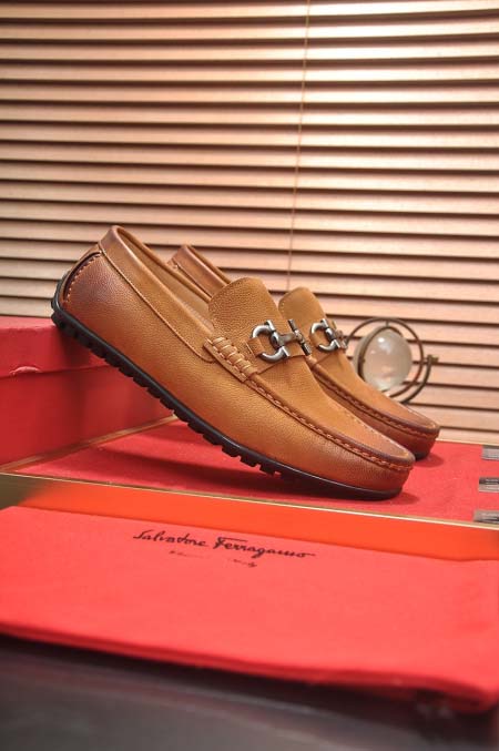2026年7月18日入荷新品Ferragamoカジュアルシューズ/スニーカー｜メンズ靴人気本革製ギフト/誕生日/TL工場