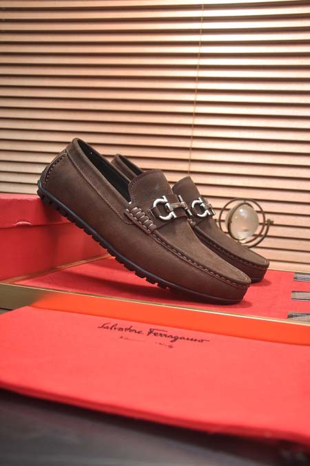 2026年7月18日入荷新品Ferragamoカジュアルシューズ/スニーカー｜メンズ靴人気本革製ギフト/誕生日/TL工場