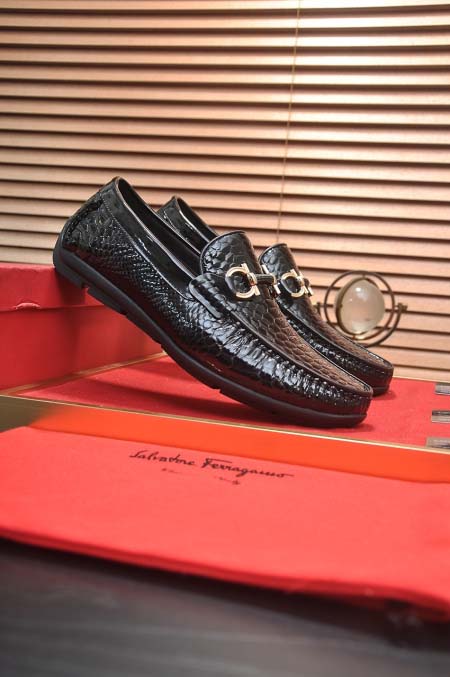 2026年7月18日入荷新品Ferragamoカジュアルシューズ/スニーカー｜メンズ靴人気本革製ギフト/誕生日/TL工場