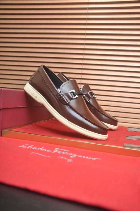 2026年7月18日入荷新品Ferragamoカジュアルシューズ/スニーカー｜メンズ靴人気本革製ギフト/誕生日/TL工場