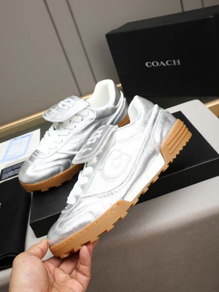 2026年7月18日入荷新品COACHカジュアルシューズ/スニーカー｜メンズ靴人気本革製ギフト/誕生日/TL工場