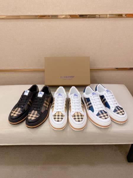 2026年7月18日入荷新品BURBERRYカジュアルシューズ/スニーカー｜メンズ靴人気本革製ギフト/誕生日/TL工場