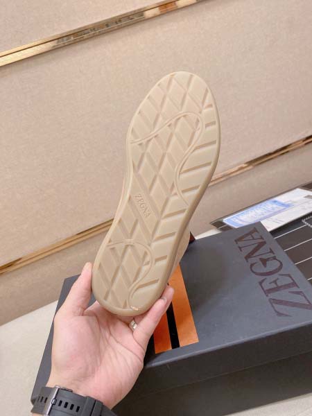2026年7月18日入荷新品Zegnaカジュアルシューズ/スニーカー｜メンズ靴人気本革製ギフト/誕生日/TL工場