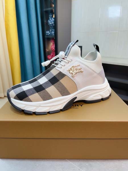 2026年7月18日入荷新品Burberryカジュアルシューズ/スニーカー｜メンズ靴人気本革製ギフト/誕生日/TL工場