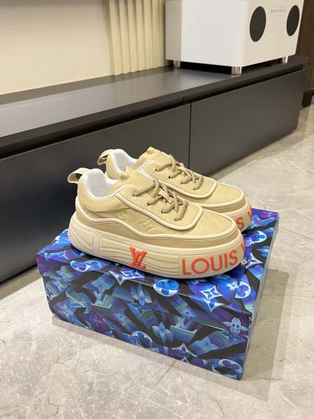 2026年7月18日入荷新品Louis Vuittonカジュアルシューズ/スニーカー｜メンズ靴人気本革製ギフト/誕生日/TL工場