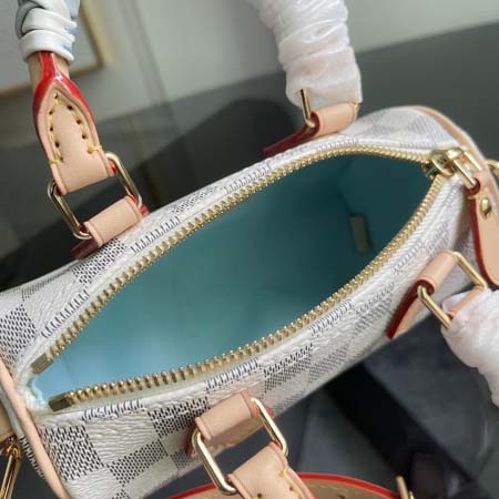 2026年7月19日入荷Louis VuittonN40918  Nano Speedy  Damier Azur   16 高品質新作/誕生日プレゼント/XS工場