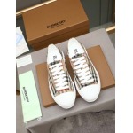 2026年7月7日入荷新品Burberryカジュアルシューズ/スニーカー｜メンズ靴人気本革製ギフト/誕生日/TL工場