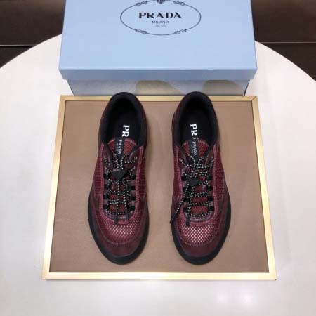2026年7月11日入荷新品Pradaカジュアルシューズ/ス...