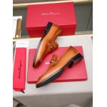 2026年7月13日入荷新品Ferragamoカジュアルシューズ/スニーカー｜メンズ靴人気本革製ギフト/誕生日/TL工場