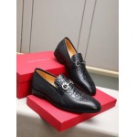 2026年7月13日入荷新品Ferragamoカジュアルシューズ/スニーカー｜メンズ靴人気本革製ギフト/誕生日/TL工場
