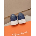 2026年7月13日入荷新品Santoniカジュアルシューズ/スニーカー｜メンズ靴人気本革製ギフト/誕生日/TL工場