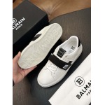 2026年7月17日入荷新品BALMAINカジュアルシューズ/スニーカー｜メンズ靴人気本革製ギフト/誕生日/TL工場