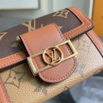 2026年7月19日入荷Louis VuittonM68725   Dauine   Dauine  Monogram  Monogram Reverse   size12*2*9高品質新作/誕生日プレゼント/XS工場