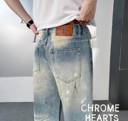 2026年8月3日春夏新作ファッション高品質Chrome heartsジーパン luols工場