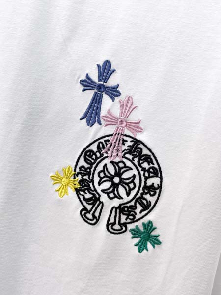 2026年8月18日入荷新作Chrome hearts半袖 tシャツ高品質★ファッション/誕生日プレゼント/贈り物/DM工場