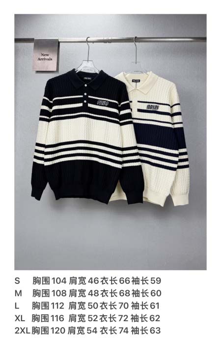 2026年8月27日秋冬新作 MIU MIUニット高品質人気の商品/YGY工場
