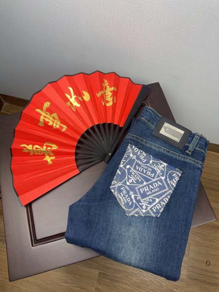 2026年8月3日春夏新作ファッション高品質Pradaジーパ...
